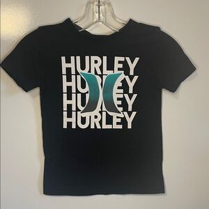 Hurley Boys Black T-shirt Size 5/6